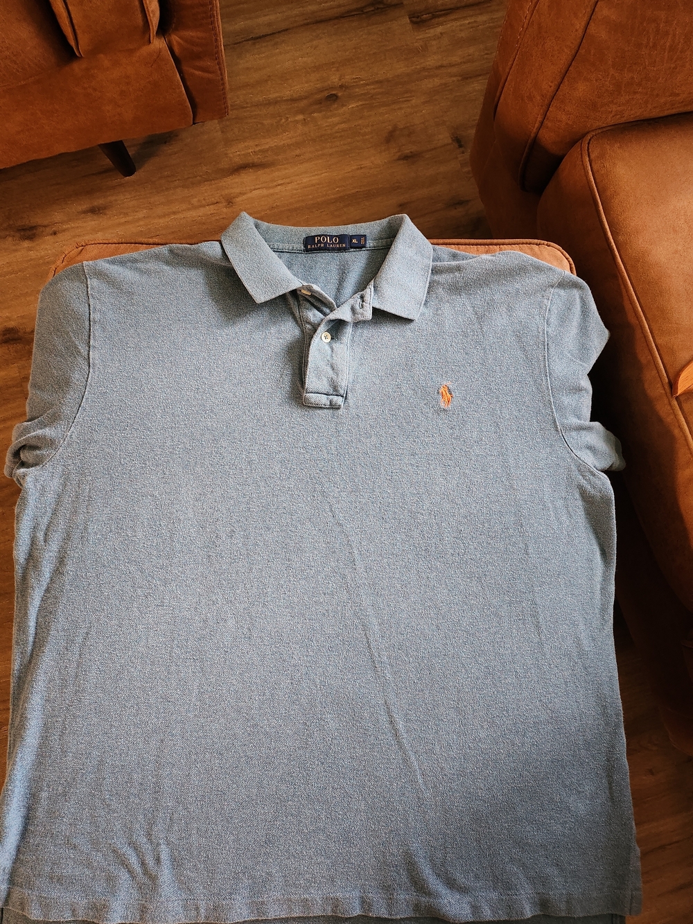 Polo by Ralph Lauren Light Blue Men's Polo Shirt